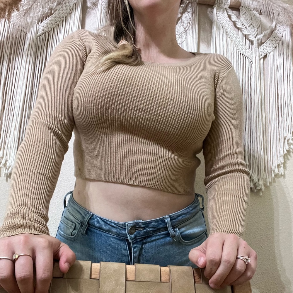 XXI Knit Crop, L😍😍KER!